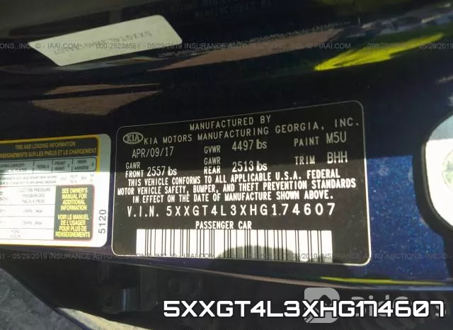5XXGT4L3XHG174607 фото 10