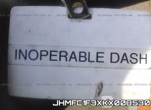 JHMFC1F3XKX008530 фото 8