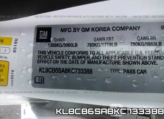 KL8CB6SA8KC733388 фото 10
