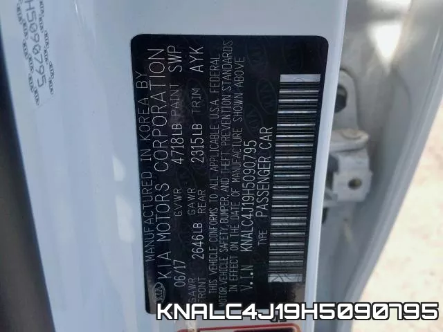 KNALC4J19H5090795 фото 2