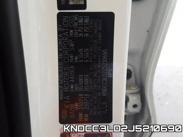 KNDCC3LD2J5210690 фото 2