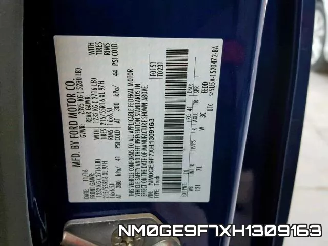 NM0GE9F7XH1309163 фото 2
