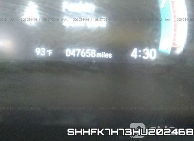 SHHFK7H73HU202468 фото 8