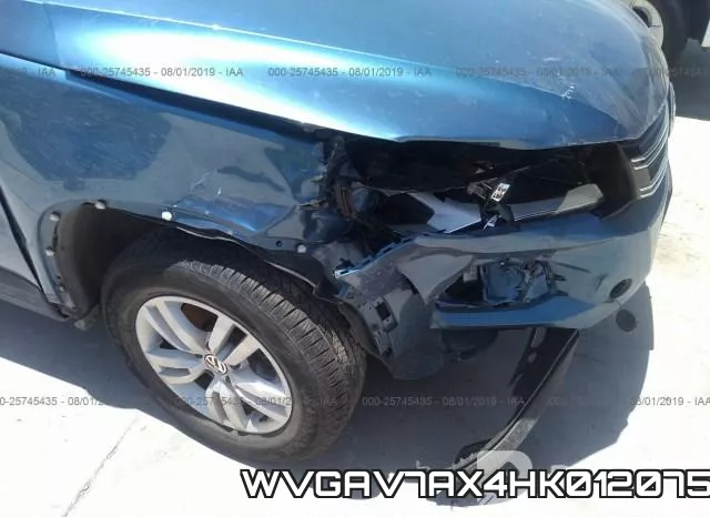 WVGAV7AX4HK012075 фото 7
