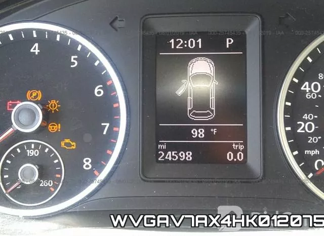 WVGAV7AX4HK012075 фото 8