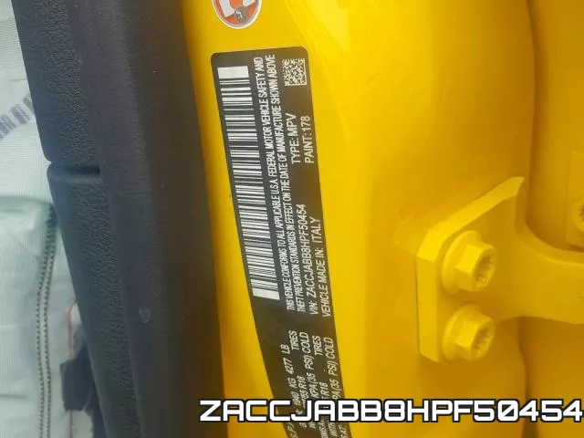 ZACCJABB8HPF50454 фото 2