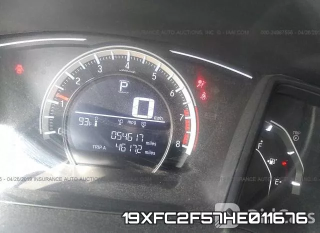 19XFC2F57HE011676 фото 8