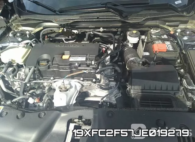 19XFC2F57JE019279 фото 2