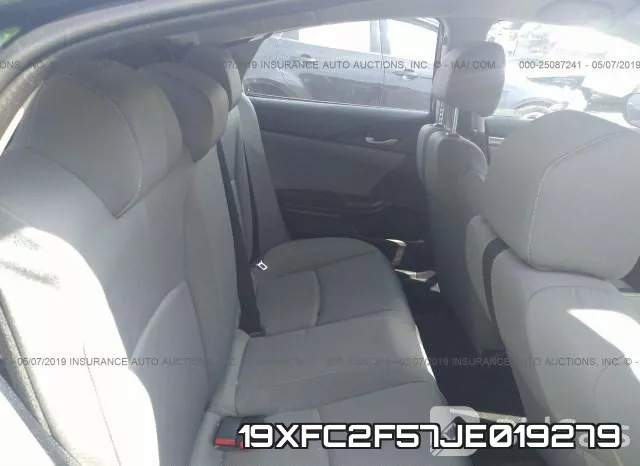 19XFC2F57JE019279 фото 9