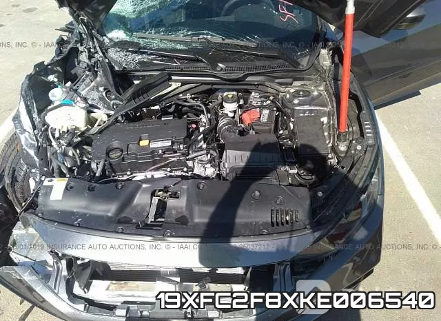 19XFC2F8XKE006540 фото 2