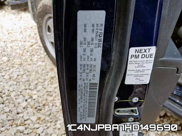 1C4NJPBA7HD149690 фото 2