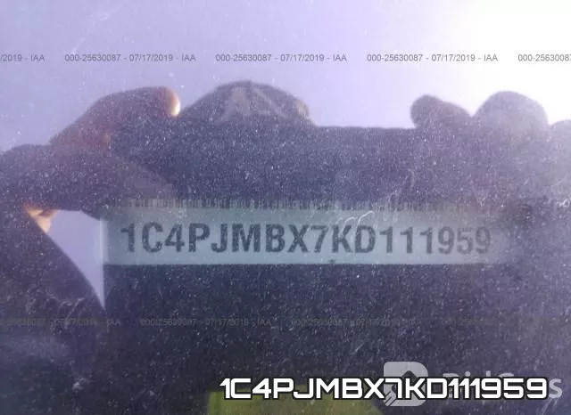 1C4PJMBX7KD111959 фото 10
