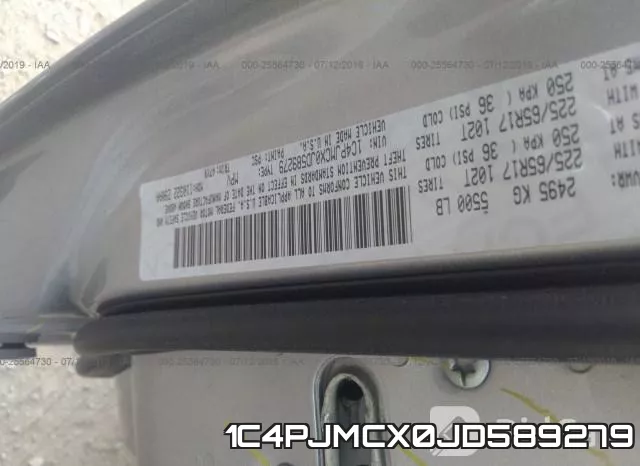 1C4PJMCX0JD589279 фото 10