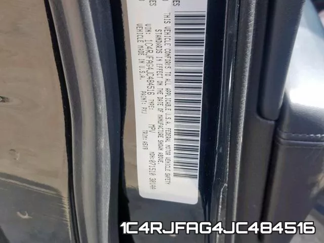 1C4RJFAG4JC484516 фото 2