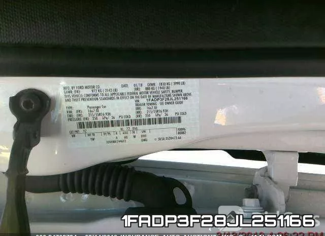 1FADP3F28JL251166 фото 10