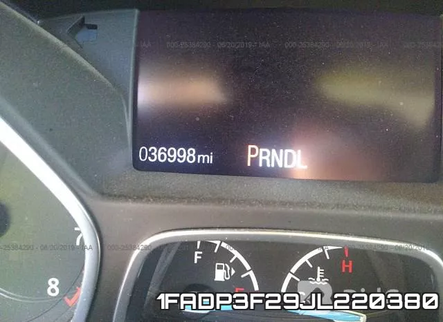 1FADP3F29JL220380 фото 8