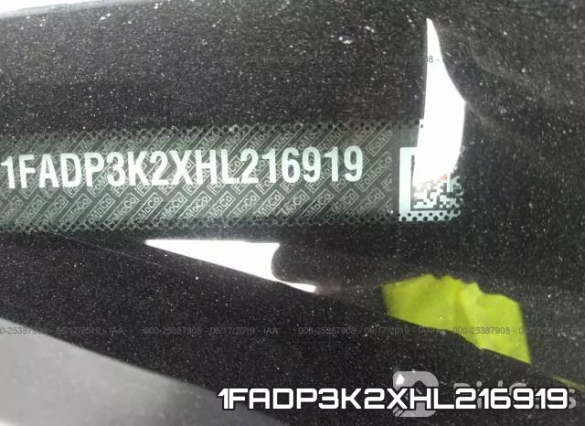 1FADP3K2XHL216919 фото 10