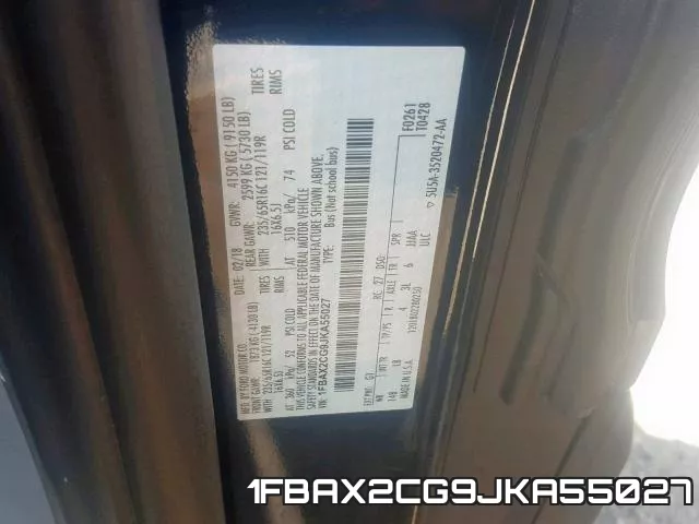 1FBAX2CG9JKA55027 фото 2