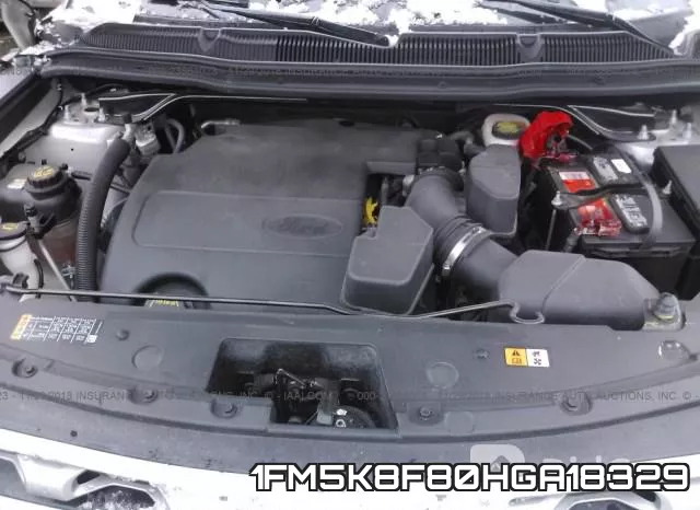 1FM5K8F80HGA18329 фото 2