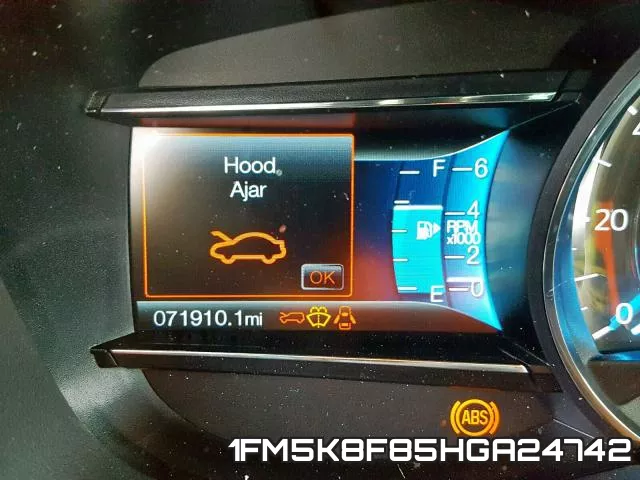 1FM5K8F85HGA24742 фото 9
