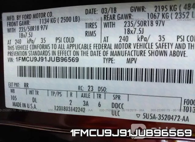 1FMCU9J91JUB96569 фото 10