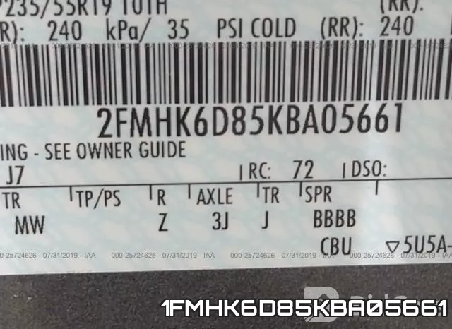 1FMHK6D85KBA05661 фото 10