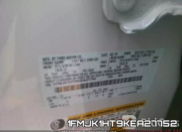 1FMJK1HT9KEA27752 фото 9