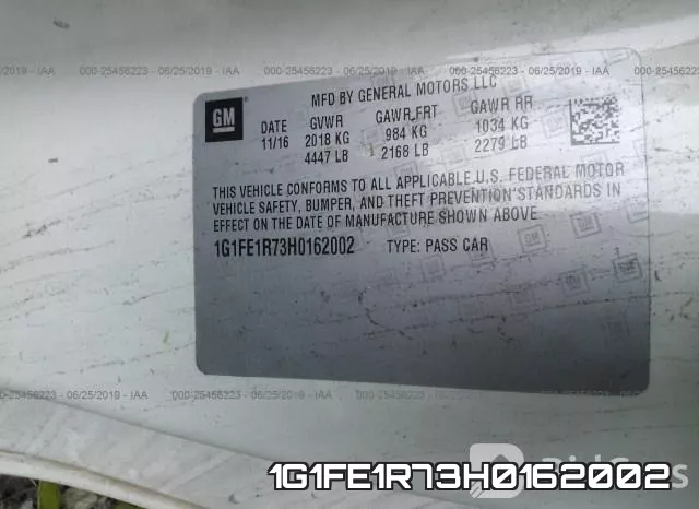 1G1FE1R73H0162002 фото 10