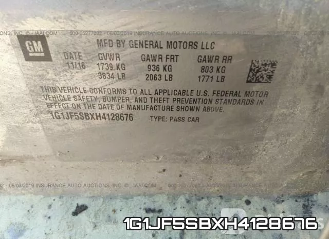 1G1JF5SBXH4128676 фото 10