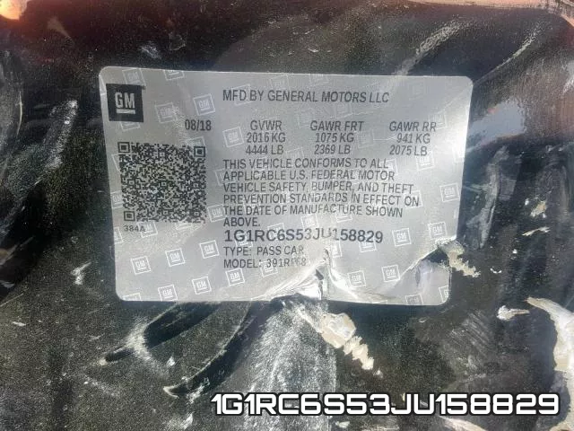 1G1RC6S53JU158829 фото 2