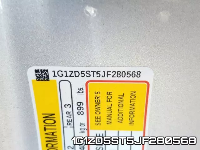 1G1ZD5ST5JF280568 фото 2