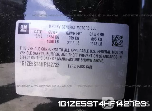 1G1ZE5ST4HF142723 фото 10