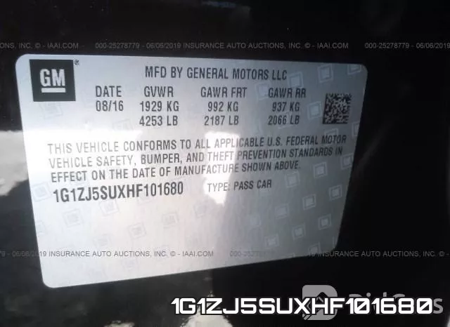 1G1ZJ5SUXHF101680 фото 10