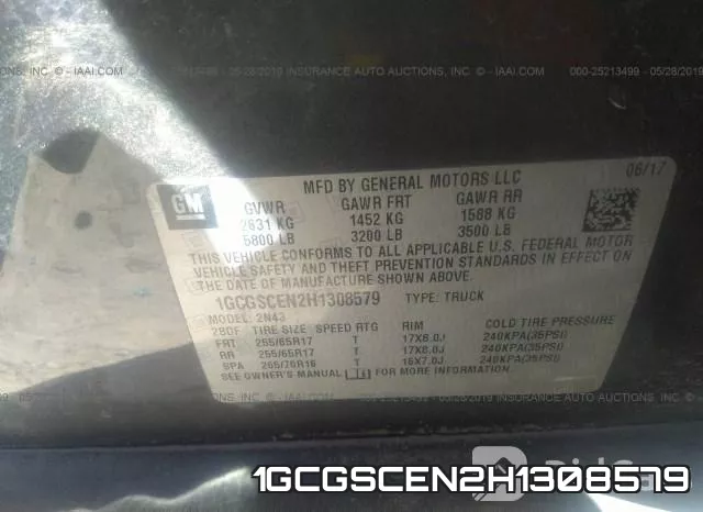 1GCGSCEN2H1308579 фото 10