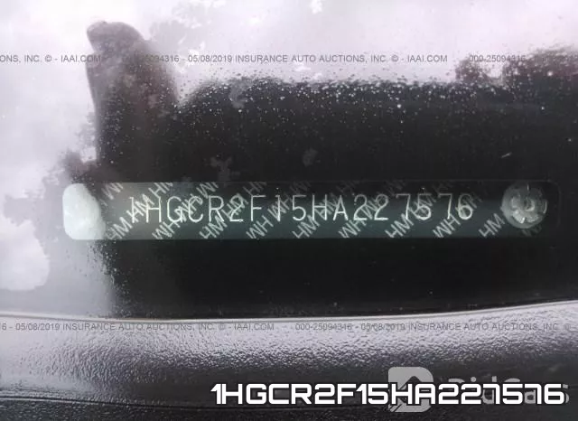1HGCR2F15HA227576 фото 10
