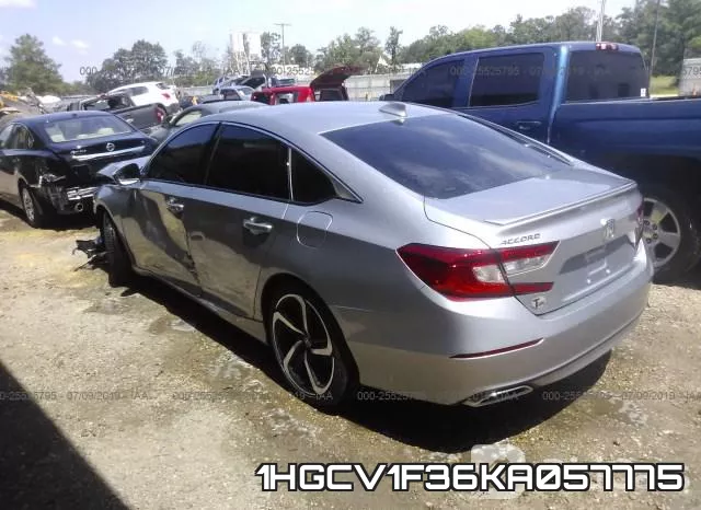 1HGCV1F36KA057775 фото 4