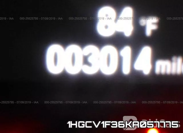 1HGCV1F36KA057775 фото 8