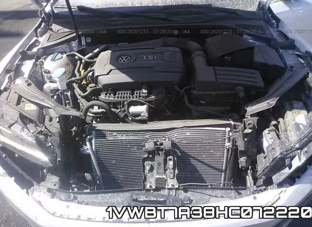1VWBT7A38HC072220 фото 2