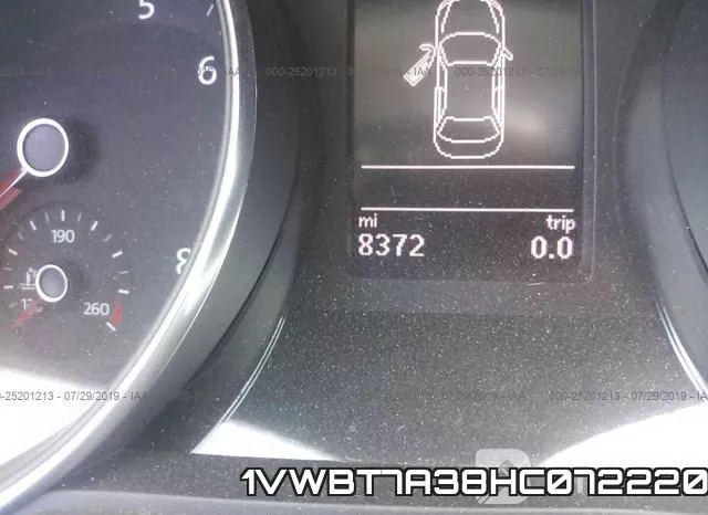 1VWBT7A38HC072220 фото 8