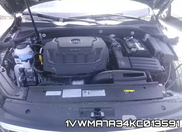 1VWMA7A34KC013591 фото 2