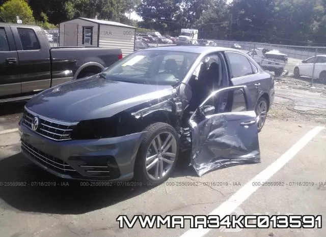 1VWMA7A34KC013591 фото 3