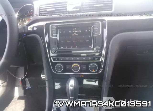 1VWMA7A34KC013591 фото 7