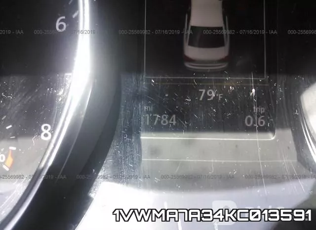 1VWMA7A34KC013591 фото 8