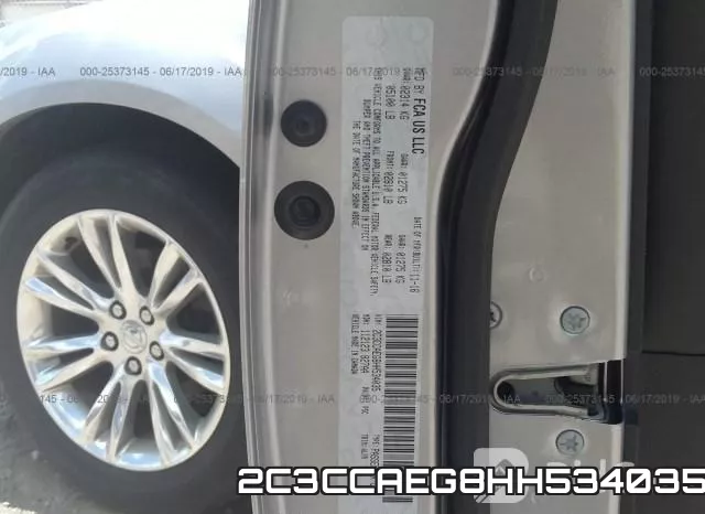 2C3CCAEG8HH534035 фото 10