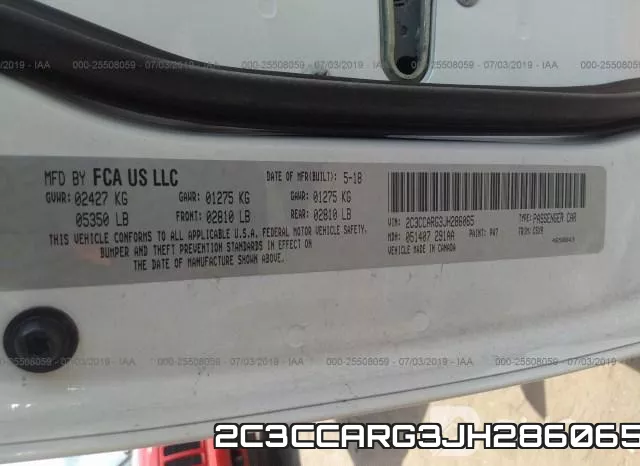 2C3CCARG3JH286065 фото 9