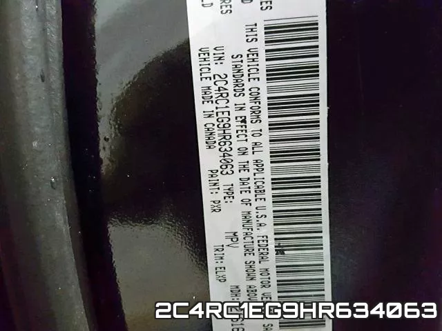2C4RC1EG9HR634063 фото 2
