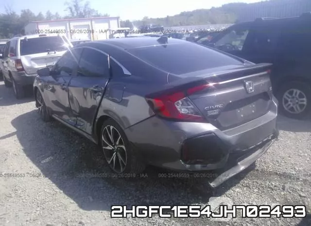 2HGFC1E54JH702493 фото 4
