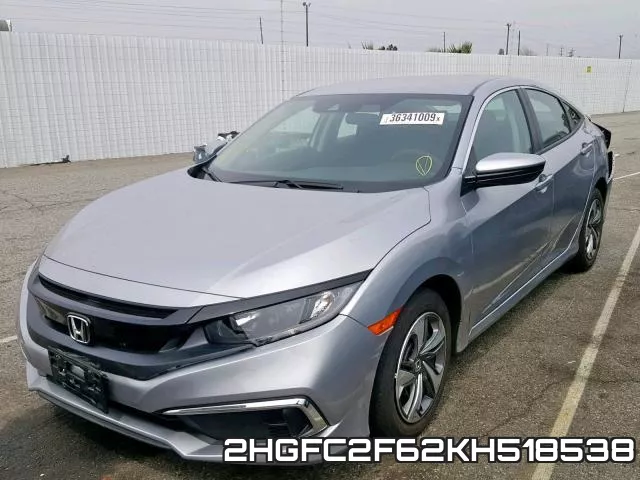 2HGFC2F62KH518538 фото 3