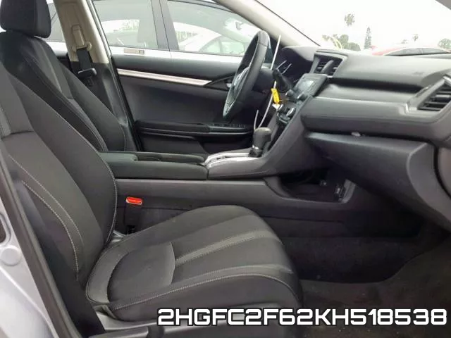 2HGFC2F62KH518538 фото 6