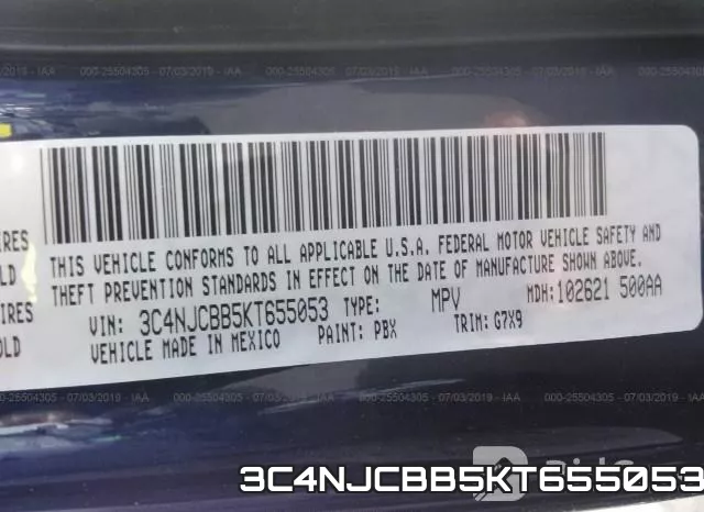 3C4NJCBB5KT655053 фото 10